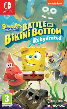 Picture of NINTENDO SWITCH Spongebob SquarePants: Battle for Bikini Bottom - Rehydrated - EUR SPECS